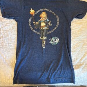 Nintendo Blue Zelda Graphic Tee